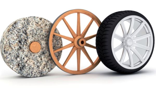 evolucion de la rueda